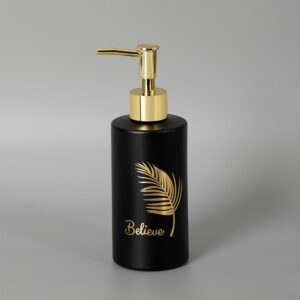 glass soap dispenser