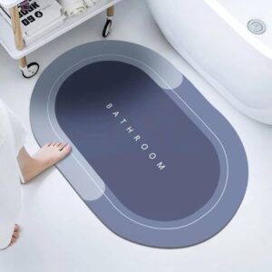 bathroom mat round